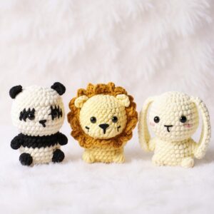 Lion Amigurumi Crochet Pattern - Adorable DIY Stuffed Animal Toy - Instant Download PDF